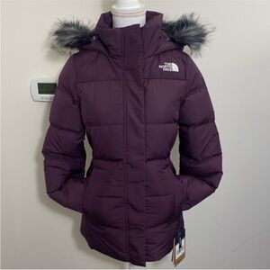The North Face Women's Gotham Jacket Down Coat Blackberry Wine M
